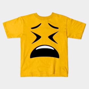 HappyFace ai meu dedo Kids T-Shirt